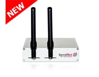 BeroNet BNSBC-M-4LTE VoIP Session Border Controller with 4 LTE Ports, Dual NIC and 2 Sessions Free - Up to 16 Channels - Cloud Managed - Non Modular
